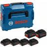 Bosch Accu Set in L-Boxx - 4 x Accu ProCore 18V 4.0 Ah + 2 x ProCore 8.0 Ah 1600A02A2T - 1