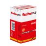 Fischer 48794 Nagelplug N 8 x 120/80 S met verzonken kop 100 stuks - 2