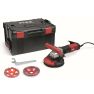 Flex-tools 513474 LDE 16-8 125 R, Kit Turbo-Jet II Betonschuurmachine voor stofvrij schuren 125mm + E-Jet en Turbo-Jet II diamantkomsteen - 1