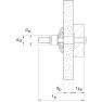 Fischer 519772 Hollewandplug HM 5 x 37 S met schroef 50 stuks - 5