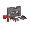 Ridgid 59198 RP240 12 - 35 mm Accu Perstang 12V 2.5 Ah Li-Ion + 3 bekken V15-V22-V28 - 3