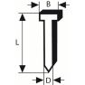 Bosch 2608200504 SK64 45G Brad 1,6 mm Verzinkt 45 mm 2500 stuks - 1