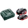 Metabo 685160000 Accu Pakket 1 x 18V LiHD 4.0Ah + 1 x 18V LiHD 5.5Ah + 1 x Lader ASC 55 - 1