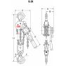 Rema 0270011-1.5 X-LH90/9000KG X-Line Rateltakel 9000 KG - 2