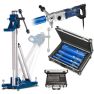 Carat AMB2031SET A-2031 Diamantboormachine Set 2000 Watt 70-162 mm + Koffer + 4 boren in koffer + S-1803 statief + Slagankerset M12 - 1