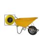 Little Jumbo 1251000885 Bouwkruiwagen HDPE geel anti-lek wiel - 100 liter - 1