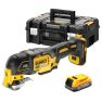 DeWalt DCS356E1T-XJ Oscillerende multitool XR 18Volt PowerStack Li-Ion - 1