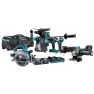 Makita DK0128G601 Combiset - 6 machines 40V max 4.0Ah Li-Ion in tas - 1