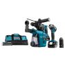 Makita DLX2168TW Combiset - DHR243 Combihamer + DDF482 Accuboor 18V 5.0Ah li-ion in tas - 2