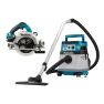 Makita DLX2382UX1 Combiset 2 x 18V met AWS - DHS783 cirkelzaag 190mm + DVC157L stofzuiger excl. accu's en lader + 5 jaar dealer garantie! - 1