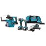 Makita DLX4103W Comboset 18V 5.0Ah Li-ion 3x accu"s - 1