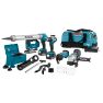 Makita DLX5040TX1 Combiset 18V 2 x 5,0Ah - 1