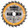 DeWalt DT1930-QZ Cirkelzaagblad 152 x 20 mm 24T ATB 10° - 2