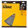 DeWalt DT4287-QZ DT4287 HM zaagblad 250 x 30 x 80T trapezium, negatief 5° - 1