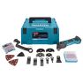 Makita DTM51ZJX3 Multitool 18V + Toebehorenset zonder accu's en lader - 2