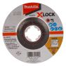 Makita E-00371 Afbraamschijf X-LOCK 115x6,0x22,23mm RVS - 1