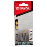 Makita E-03165 Slagschroefbit PZ1x25mm XTT Impact Premier Per 2 Stuks - 2