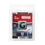 Novus 042-0387 G 11/12 nieten 12 mm 600 Stuks - 1