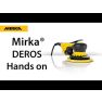 Mirka 2976922 Deros 650 CV 150 mm Schuurmachine 2.5 mm uitslag - 1