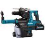 Makita HR004GM202 Combihamer SDS-Plus 40V Max 4,0Ah Li-Ion met stofafzuiging in Mbox - 2