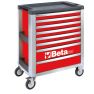 Beta 039000043 C39-8/O Gereedschapswagen met 8 Laden Rood - 1