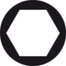 Wiha Dopsleutel met dwarsgreep zeskant hoogglans vernikkeld (00993) 15 x 125 mm - 1