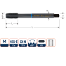 Rotec 331.1001 HSS-E INOX machinetap DL DIN 376B M 10x1,5 VAP - 1
