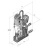 'Fein 71700262000 Universal magneet 18V Accukernboormachine 35 mm AKBU 35 PMQW Excl. accu"s + lader''' - 6