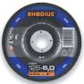 Rhodius 200013 KSM afbraamschijf Metaal 115 x 6,0 x 22,23 mm - 1