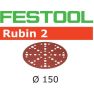 Festool 575188 Schuurschijven Rubin 2 STF D150/48 P80 RU2/50 - 1