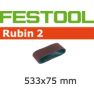 Festool 499160 Schuurband Rubin 2 BS75/533x75-P150 RU/10 - 1