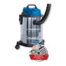 Scheppach 5907707901 ASP15ES Nat en droog bouwstofzuiger - 15 liter - 1200 Watt - 1