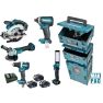 Makita DLX8000J Comboset 18V 3 x 5,0Ah - De nieuwste combo 5,0 AH machines - 1