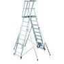 Zarges 41325 ZAP Telemaster S Werkplatform trap 1 x 5 treden - 3